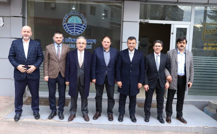  Yeni Dünya Vakfı Samsun Şube Başkanı Sn. Osman Çetinkaya’yı ziyaret ettik