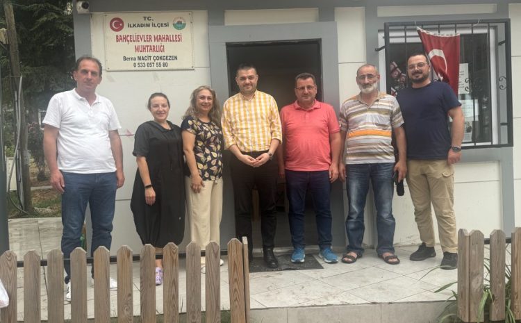  Bahçelievler Mahallesi Muhtarı ziyaretimiz