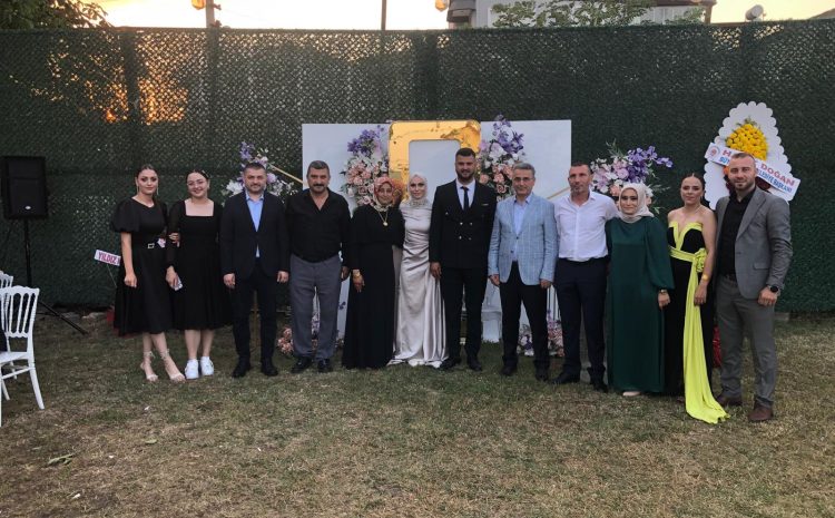  Nişan merasimine katılım sağladık