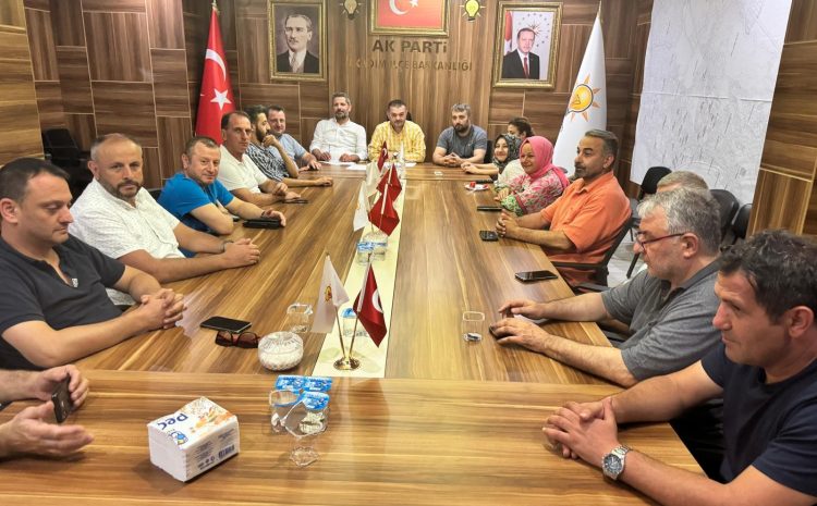  Haftalık Olağan İlçe Yönetim Kurulu Toplantımız