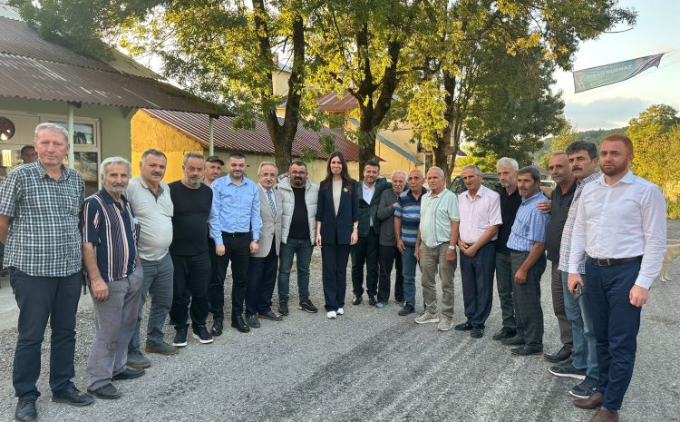  Çanakçı Mahallemizde muhtarlarımız ve hemşehrimizle bir araya geldik