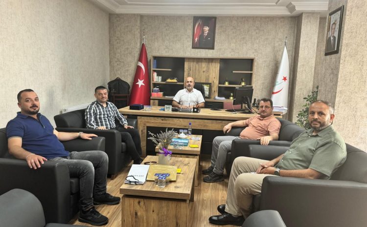  İlkadım İlçe Sağlık Müdürü Mustafa Kasapoğlu’nu ziyaretimiz