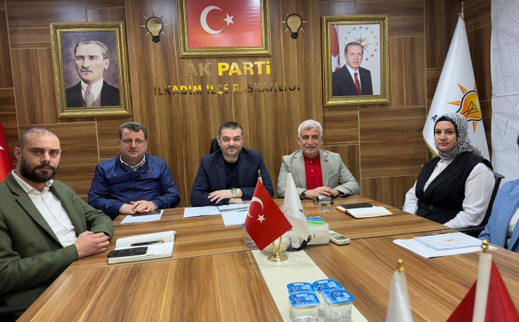 Haftalık Olağan İlçe Yönetim Kurulu Toplantımızı gerçekleştirdik